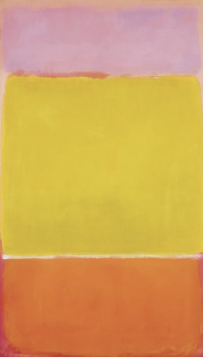 Mark Rothko: No. 7, 1951, olaj, vászon, 240,7 × 138,7 cm, © Sotheby’s, © 1998 Kate Rothko Prizel & Christopher Rothko / HUNGART © 2022